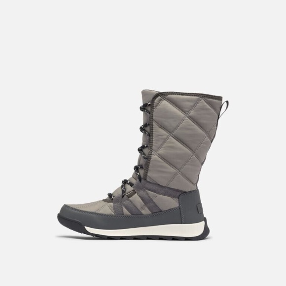 NEW SOREL Woman's Boots Whitney Tall Lace II QUARRY GRAY SIZE 5 NIB WATERPROOF - Picture 5 of 6